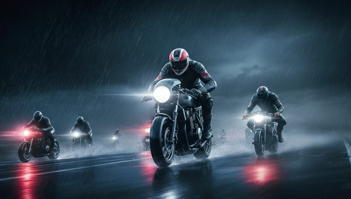 AUMENTAN HASTA 30% ACCIDENTES EN MOTOCICLETA DURANTE LLUVIAS